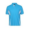 Aqua White Grey Coolabah Polo Shirts